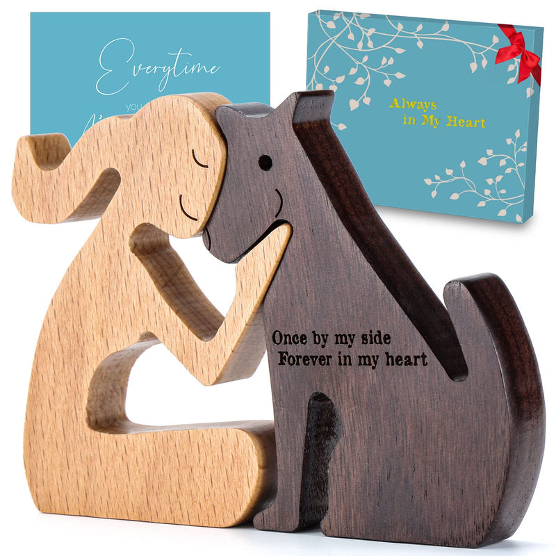 THYGIFTREE Dog Memorial Gifts for Loss of Dog, Dog Remembrance Gifts, Pet Loss Gifts, Dog Loss Sympathy Gifts, Dog Passing Away Gifts, Pet Memorial Gifts for Dog Loss; Pet Condolences Gifts Forehead to forehead - PawsPlanet Australia