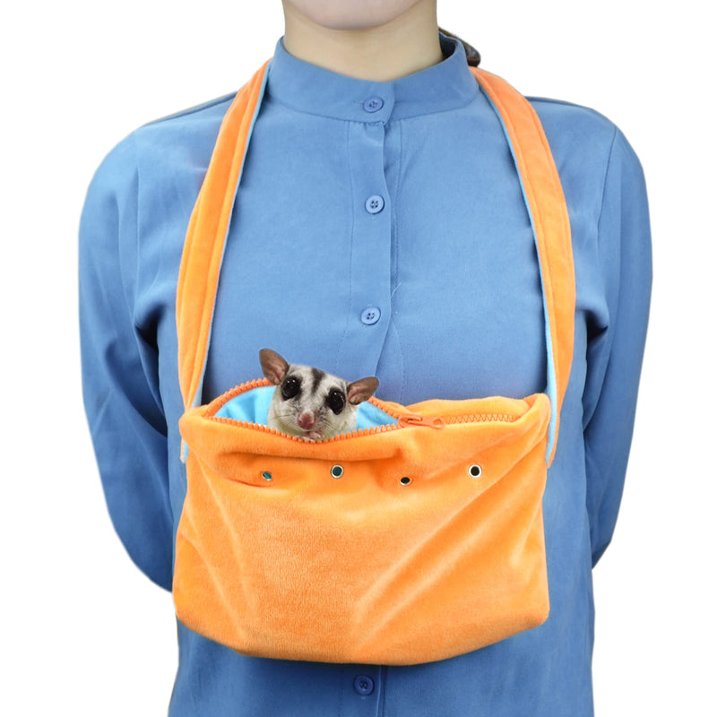 pranovo Sugar Glider Bonding Pouch Carrier Bag Sling with Adjustable Strap for Gliders Ferret Rat Hedgehog Hamster Small Pets - PawsPlanet Australia