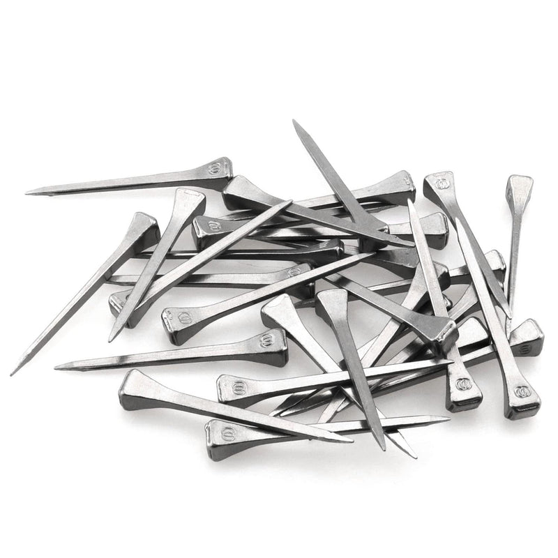 JJHXSM 30PCS Horseshoe Nails Equestrian Sport Equipment Horse Training Supplies Tool for Fixed Lead or Glass E5 51mm - PawsPlanet Australia