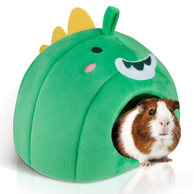 Guinea Pig Bed,Washable Warm Small Pet Animals Cave Bed,Hamster Hedgehogs Chinchilla Habitat Pet Bed House Hideout Cage Accessories Dinosaur - PawsPlanet Australia