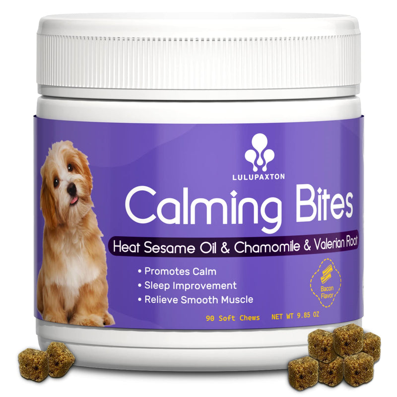 15 in 1 Dog Multivitamins and Supplements, Dog Hip and Joint Supplement, Dog Calming Treats - Immune Boost, Skin Health and Dog Pain Relief, Promote Calm, Relief Anxiety & Stress Bacon - PawsPlanet Australia