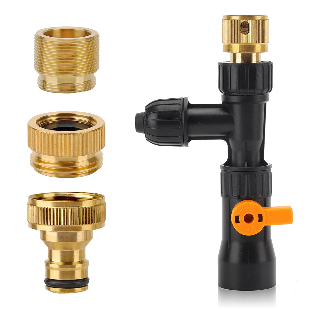 hygger Metal Faucet Nozzles Connectors, Aquarium Water Changer Replacement Parts - PawsPlanet Australia
