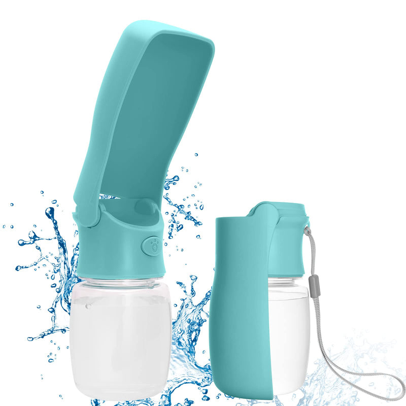 Portable Dog Water Bottle Dispenser - 12oz Foldable Water Dispenser for Dogs Leak Proof Lightweight Dog Travel Water Bottle Pet Summer Accessories for Outdoor Walking Hiking Traveling - PawsPlanet Australia