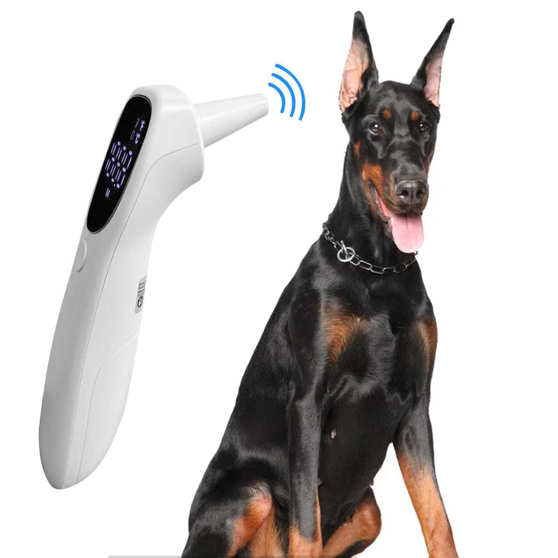 Pet Thermometer Non Contact, Ear Thermometer for Dogs or Other Animals,Vet Thermometer,Comfortable and Fast Measure pet's Temperature in 1 Second - PawsPlanet Australia