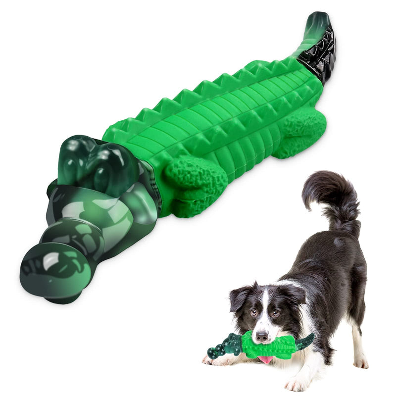 Dog Toys/Big Dog Toys/Indestructible Dog Chew Toys/Tough Dog Toys for Large/Medium Dogs Breed/Interactive Dog Toys for Your Loyal Friends - Milk Flavor Green - PawsPlanet Australia