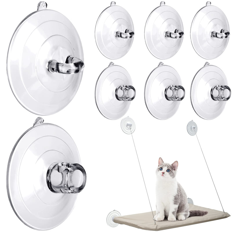 8 Pcs Suction Cups Cat Window Perch Cat Window Hammock Replacement Suction Cup for Kitty Cat Window Perches Bed Seat Hammock Pet Supplies, 2 Styles - PawsPlanet Australia