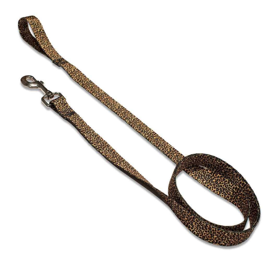 Perri’s Print - Cheetah Print Dog Leash for Pets, Heavy-Duty Polyester Pet Leash, Durable Dog Leash for Small Dogs and Puppies - PawsPlanet Australia