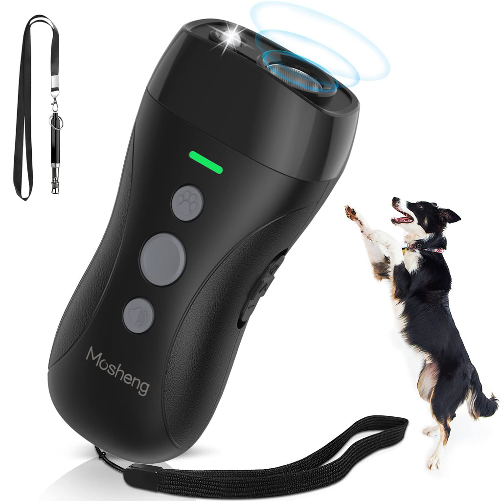 Anti Barking Device,Dog Barking Deterrent Devices with Dog Whistle,3 in 1 Portable Bark Control Device for Dog Training,Behavior Training Tool Stop Barking of 16.5 Ft Control Range,for Outdoor Indoor - PawsPlanet Australia