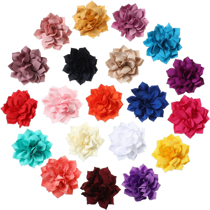 20 Pieces Dog Collar Flowers Multi Color Pet Flower Bow Ties Flower Collars for Dogs Grooming Cat Puppy Dog Flowers for Collars Dog Charms Collar Accessories - PawsPlanet Australia