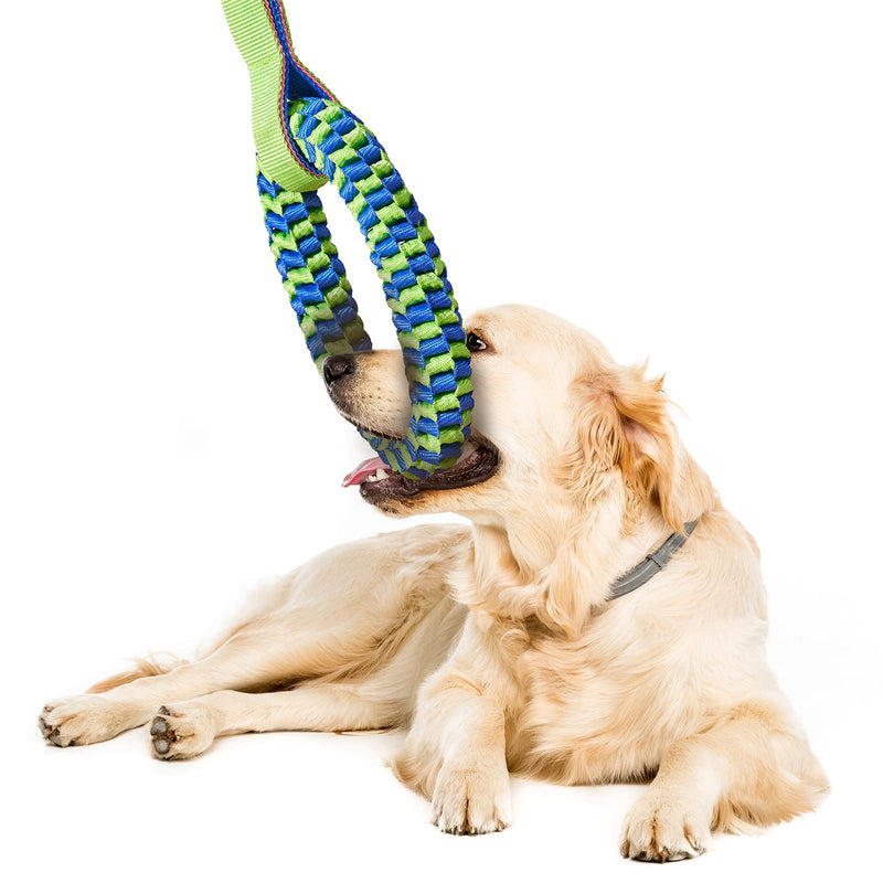 Dog Toys for Aggressive Chewers, Tug of War Dog Toy, Dog Teeth Cleaning Toy, Dog Rope Toys for Medium and Large Dogs - PawsPlanet Australia
