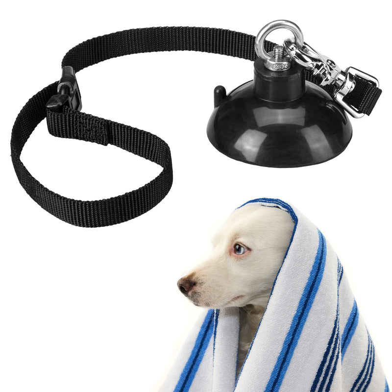 DCSUIT Dog Shower Bathing Tether Straps with Suction Cup, Adjustable Dog Grooming Tub Restraint for Pet Dog Cat Shower and Grooming - PawsPlanet Australia