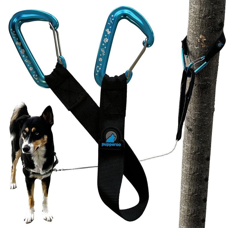 pupperoo Universal Multifunction Leash Tether | Waist Belt Leash | Leash Extension | Short Traffic Safety Leash - The Last Leash Accessory You'll Ever Need! - PawsPlanet Australia