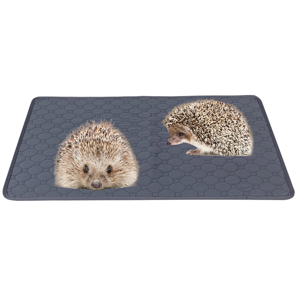 YOGURTCK 2pcs Hedgehog Bedding, Cage Liner Pee Pads Washable and Reusable for Guinea Pig Hamster and Other Small Animals Cage Supplies - PawsPlanet Australia