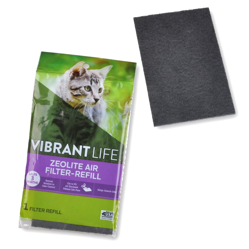 Vibrant Life Zeolite AIR Filter-Refill Litter Box Odor Control for All Vibrant Life Pans - PawsPlanet Australia