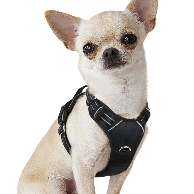Dooradar Dog Harness for Large Dogs No Pull, Pet No-Choke Vest Harness with Handle Control Soft Padded Breathable Reflective Strips Expanded Easy Adjustable for Walking Climbing Small - PawsPlanet Australia