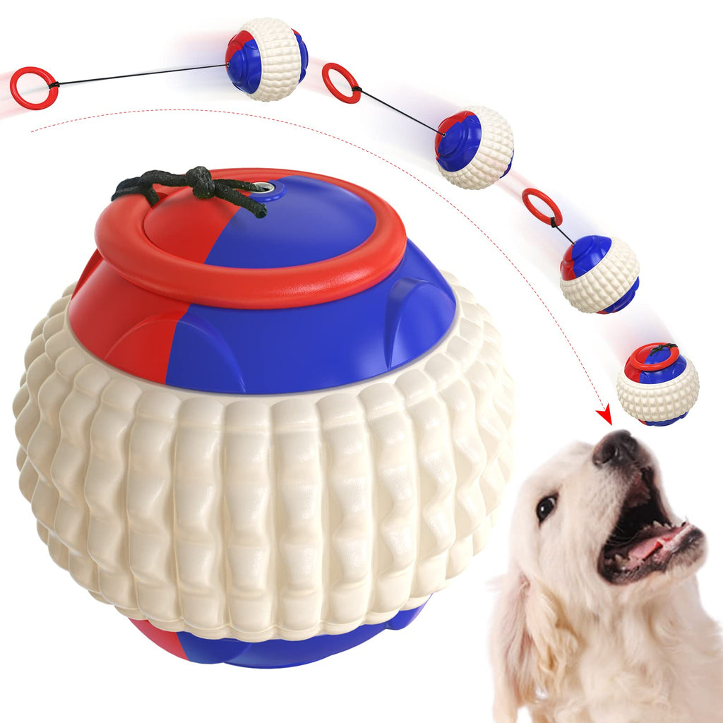 Dog Fetch Yo-Yo Ball - Telescopic Rope - Easily Throw The Balls 200 FT with Your Hands - Chuck Sport Traning Launcher Toys Pet Puppy Toy It for Small/Medium/Large Birthday Gift - PawsPlanet Australia