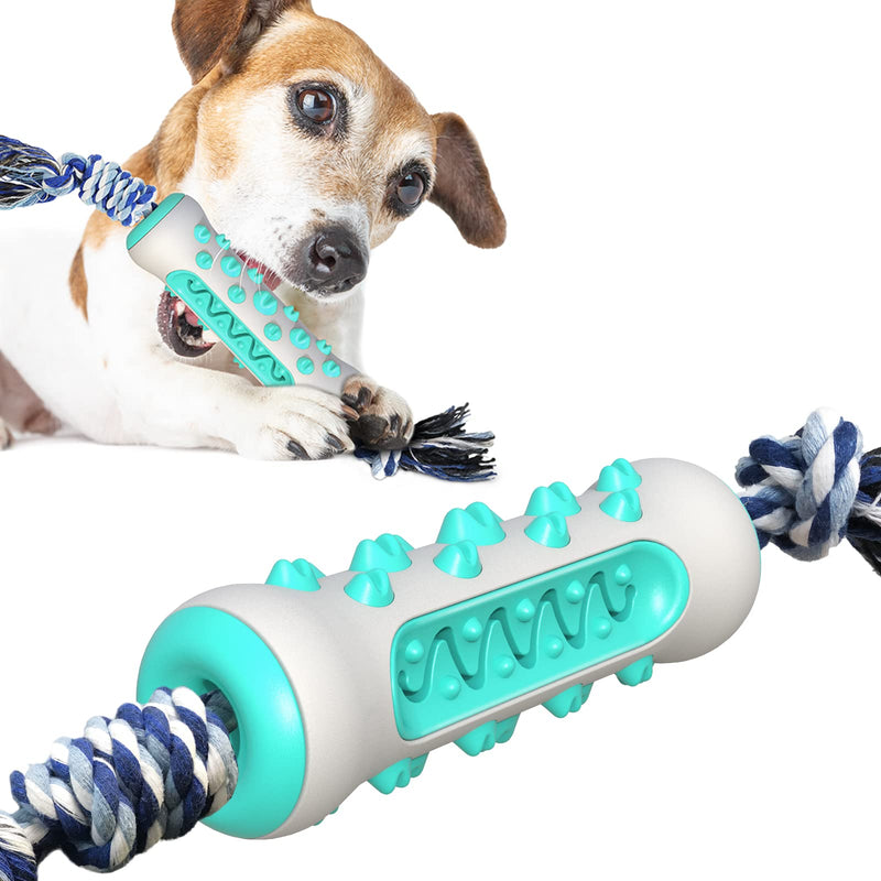 Dual Texture Bone Dog Chew Toy Puppy Rope Toys Molar Doggy Pet Supplies Small/Medium/Large Aggressive Chewers Dogs Bulk Birthday Gift - PawsPlanet Australia