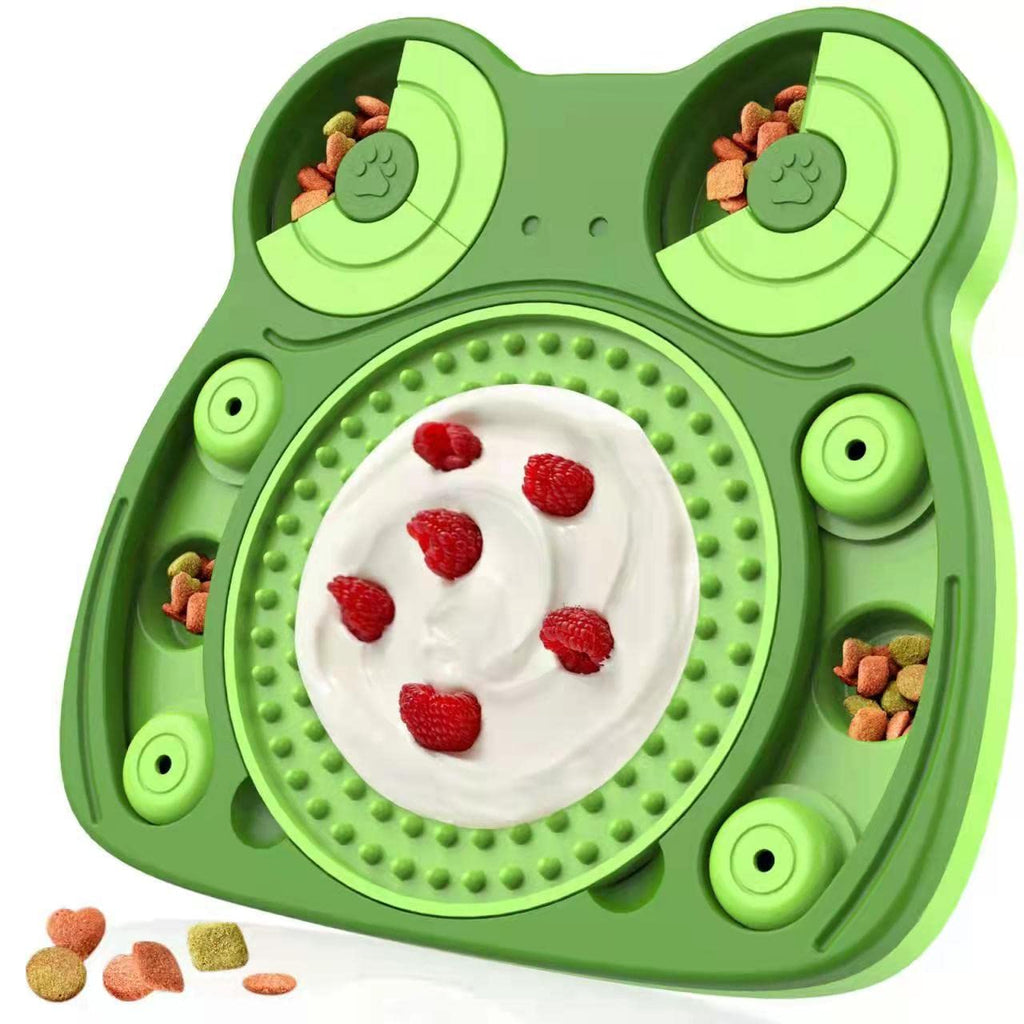 Dog Puzzle Toys,Dog Treat Puzzle with Dog Slow Feeders, Dog Enrichment Toys for IQ Training & Mental Enrichment,Interactive Dog Toys Perfect for Food, Treats, Yogurt, or Peanut Butter - PawsPlanet Australia