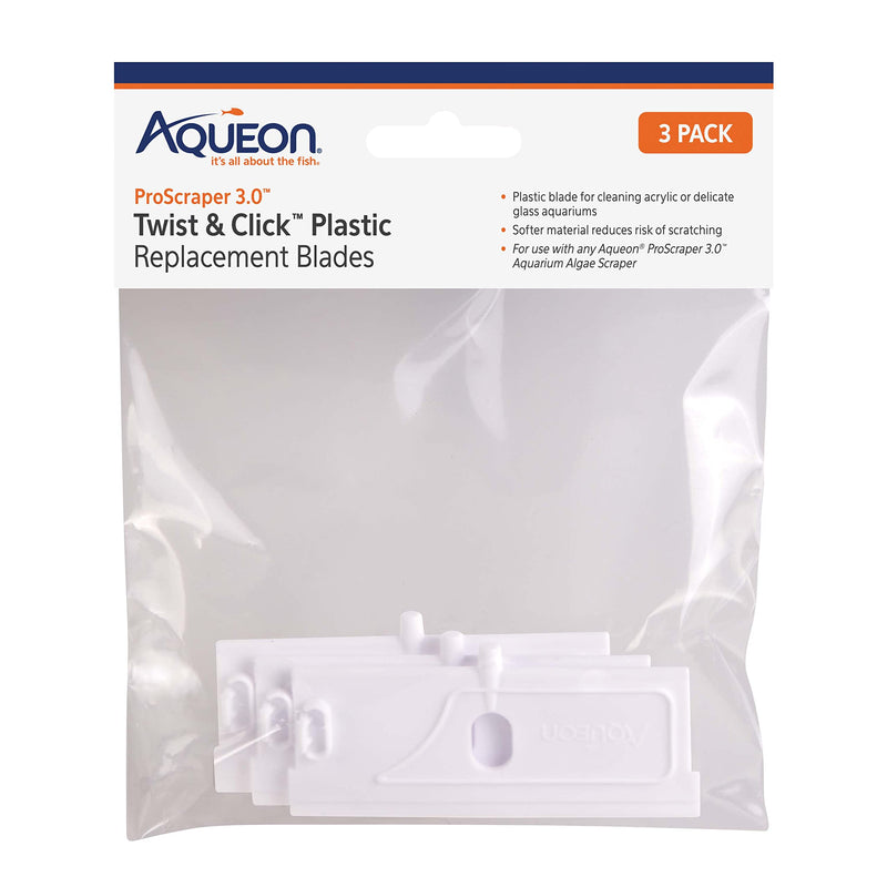 Aqueon ProScraper 3.0™ Plastic Replacement Blades - PawsPlanet Australia