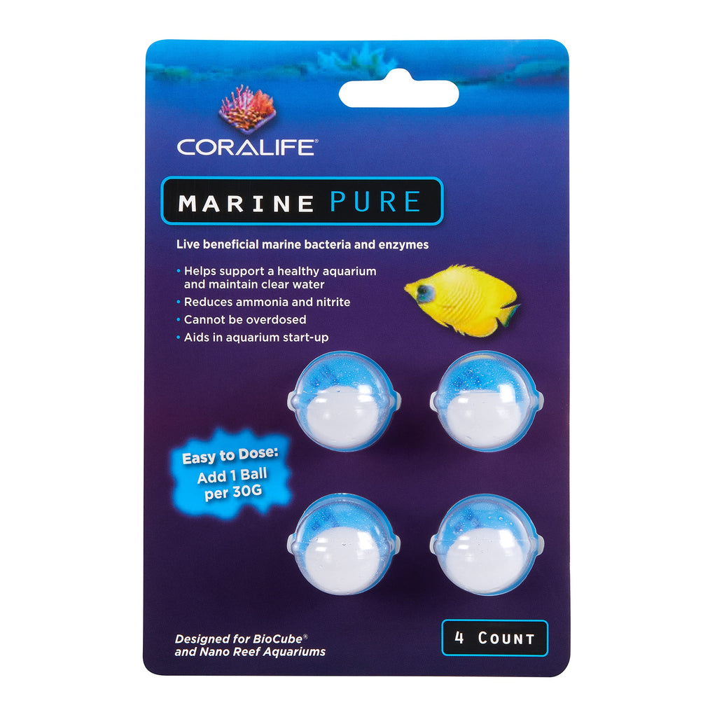 Coralife Marine Pure Water Care Bacteria Supplement 4 Pack - PawsPlanet Australia