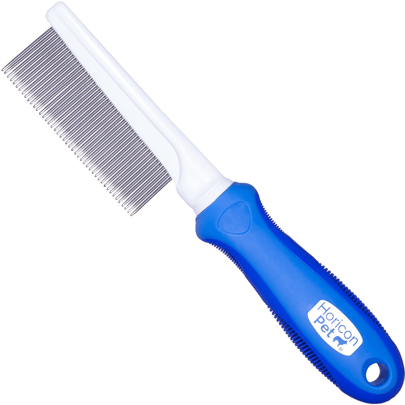 Horicon Pet 45 Pin Face & Finishing Comb With Stainless Steel Metal Teeth - Dogs, Cats & Small Animals for Removing Matted Fur, Knots & Tangles - PawsPlanet Australia