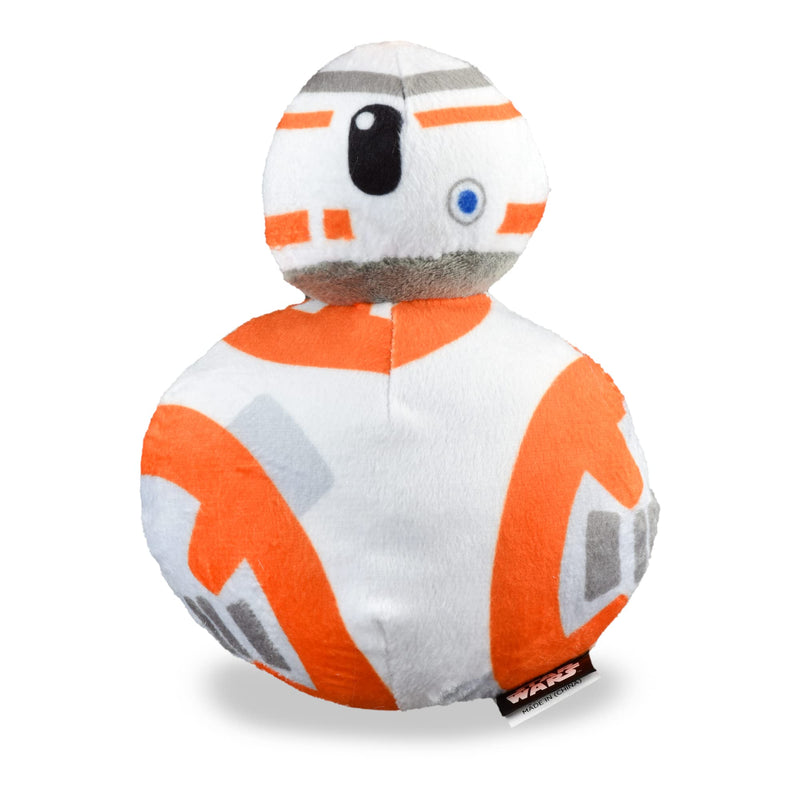 Star Wars for Pets Squeaker Dog Toys - Star Wars Character Dog Toys, Plush Pet Toys for Dogs, Dog Chew Toys Plush, Stuffed Dog Toys, Fabric Dog Toys, Dog Stuffed Animals BB8 6 Inch - 1 Pack - PawsPlanet Australia