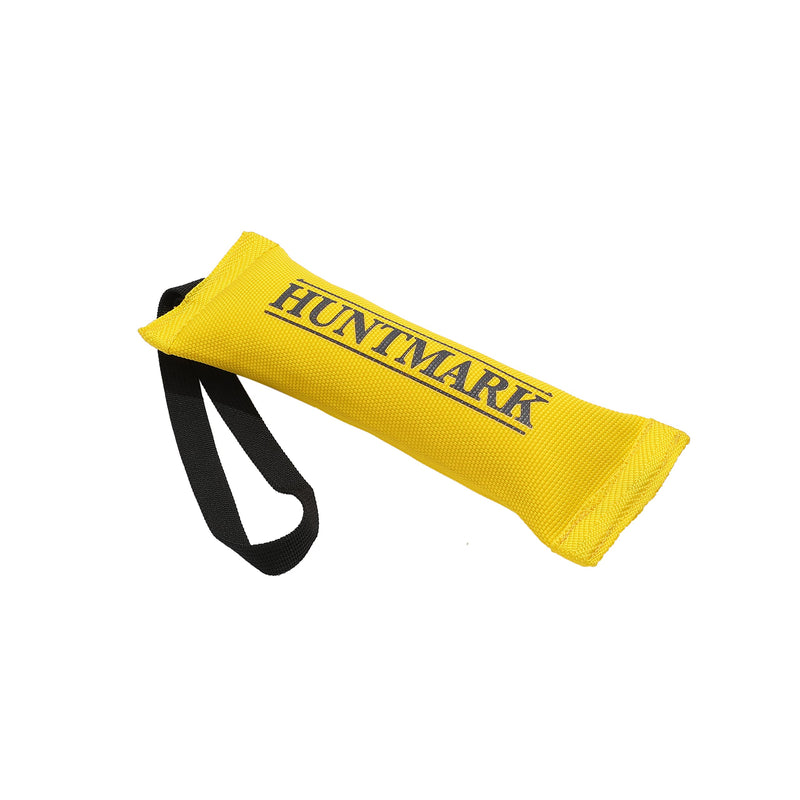 HUNTMARK Firehose Puppy Training Dummy 9.5‚Äù x 2.5‚Äù ‚Äì‚Äì Durable and Reliable Training Puppy - Waterfowl Sporting Dog Retriever Training ‚Äì Bumper for Hunting Puppies Yellow 1 - PawsPlanet Australia