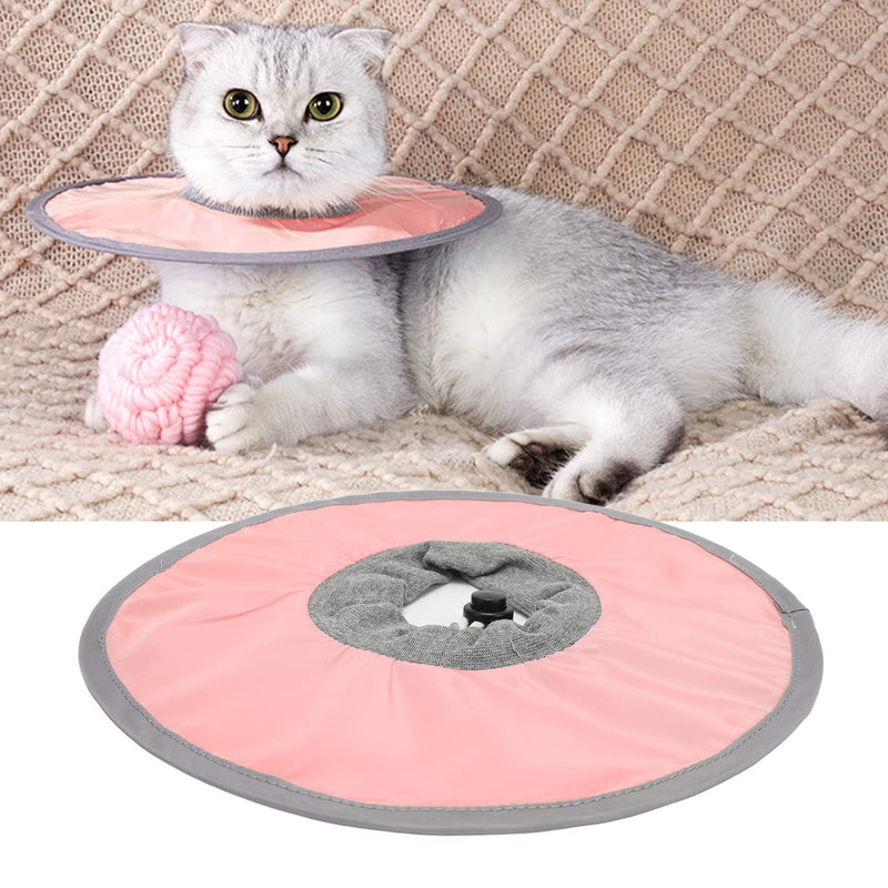 Keenso Soft Elizabethan Collar for Cats Protective Collar for Dogs and Cats Pet Cone Collar Recovery Collar for Cats Dogs (Pink) Large Pink - PawsPlanet Australia