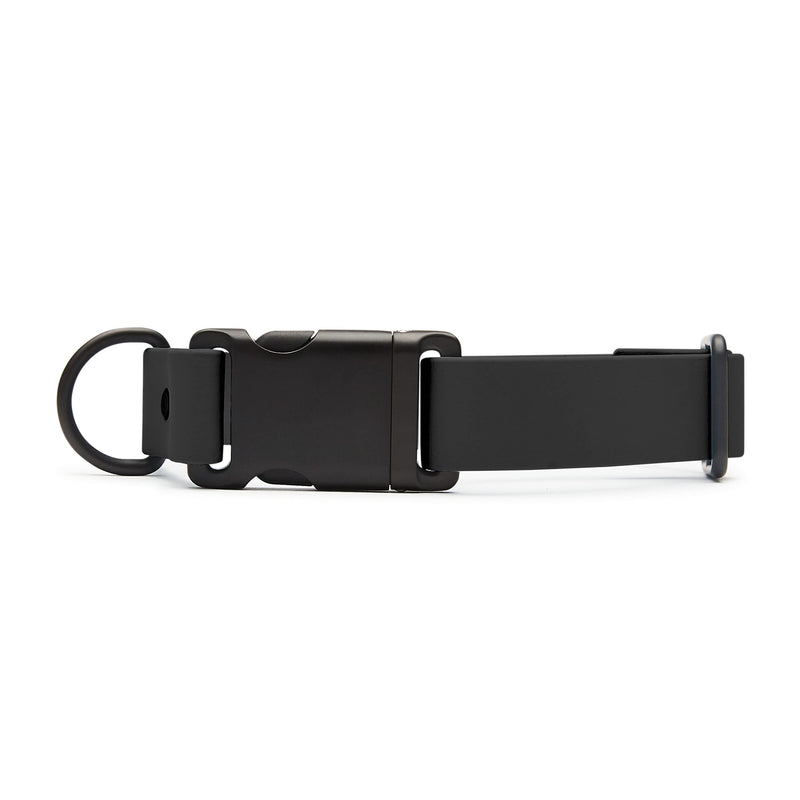 Fable Waterproof Signature Collar - Black - Extra Large - PawsPlanet Australia