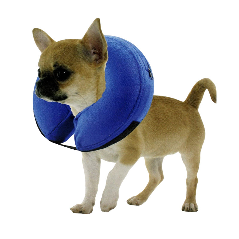 Comfortable & Adjustable Inflatable Pet Collar - Alternative to Cone Shaped Collars - Great for Post-Surgery or Injury Recovery - Durable & Non-Toxic Material -Safe and Protective (Small 6-9 in.) Small 6-9 inches - PawsPlanet Australia