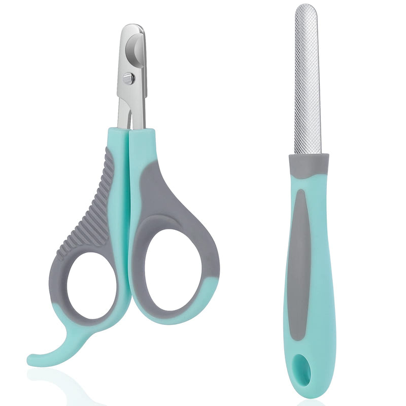 Fingofa Cat Nail Clipper, Cat Nail Trimmers with Nail File, Cat Claw Clippers, Pet Nail Clippers for All Kinds of Cats, Puppy, Kitten, Chinchilla, All Small Breeds Pets - PawsPlanet Australia