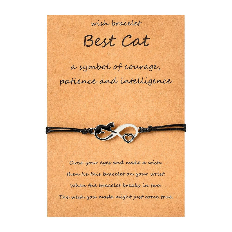 Cat Memorial Gifts for Girls Women Loss of Cat Sympathy Gifts for Kids Cat Bracelet for Loss of Pet Bereavement Gifts for Loss of Pet Christmas Birthday Gifts for Cat Lovers Gifts for Grandma Mom - PawsPlanet Australia