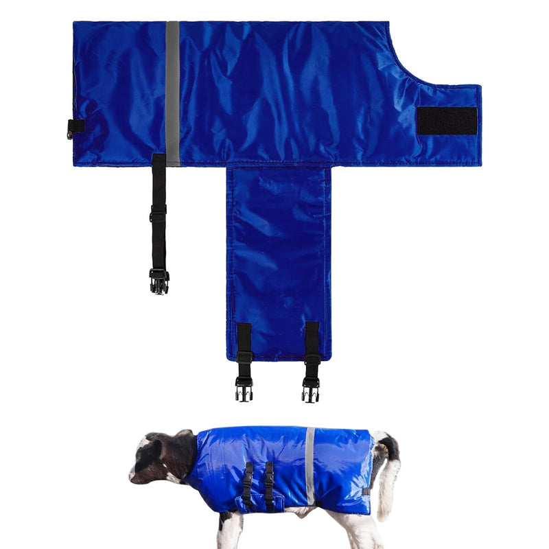 Calf Blanket - Keep Your Calves Warm and Protected with This Cozy Calf Saver Coat - Windproof and Thickened for Ultimate Belly Protection - Ideal for Cows and Goats - 1PCS 1-Pack - PawsPlanet Australia