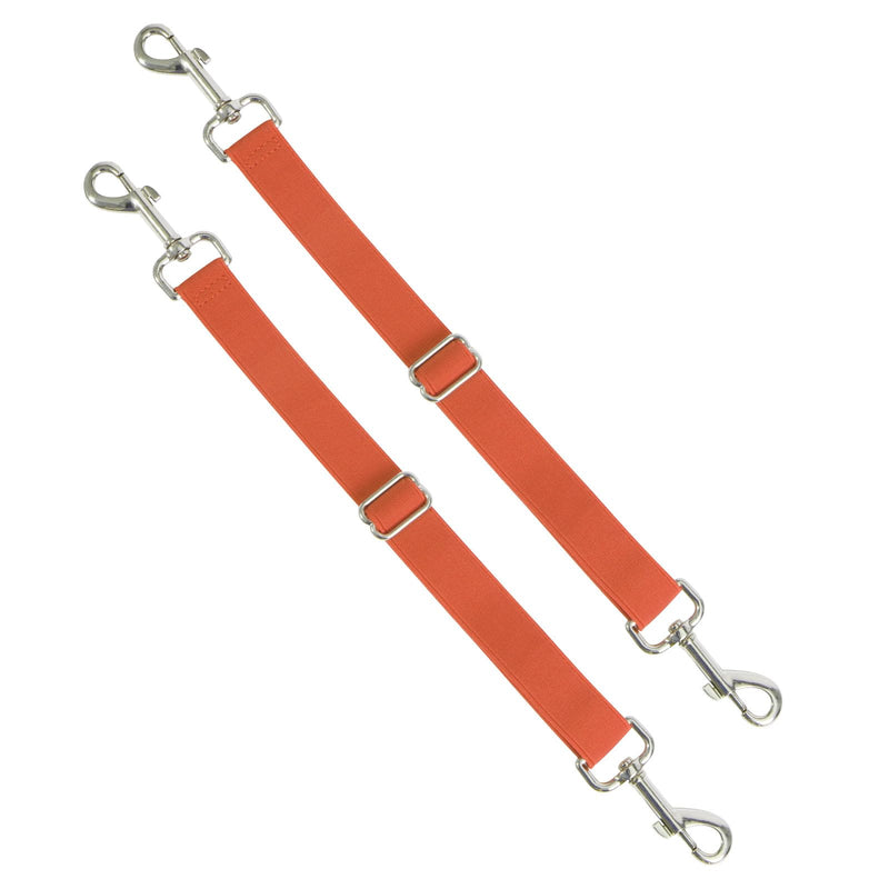 Harrison Howard Essential Fully Elastic Replacement Leg Straps Orange Small S - PawsPlanet Australia