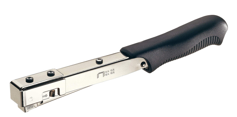 Rapid Hammertacker R19, impact tacker, light and compact, steel construction, for staples type 13, 4-6mm single box - PawsPlanet Australia
