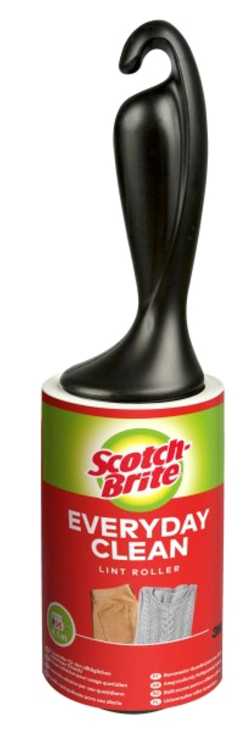 Scotch-Brite Everyday Clean lint roller, 56 sheets 1 piece (pack of 1) standard roller - 56 sheets - PawsPlanet Australia