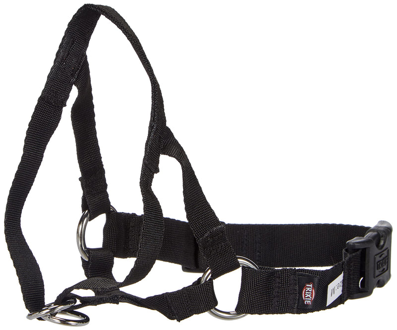 Top trainer training harness, M: 27 cm black snout size. 27 cm, neck band 40-48 cm - PawsPlanet Australia
