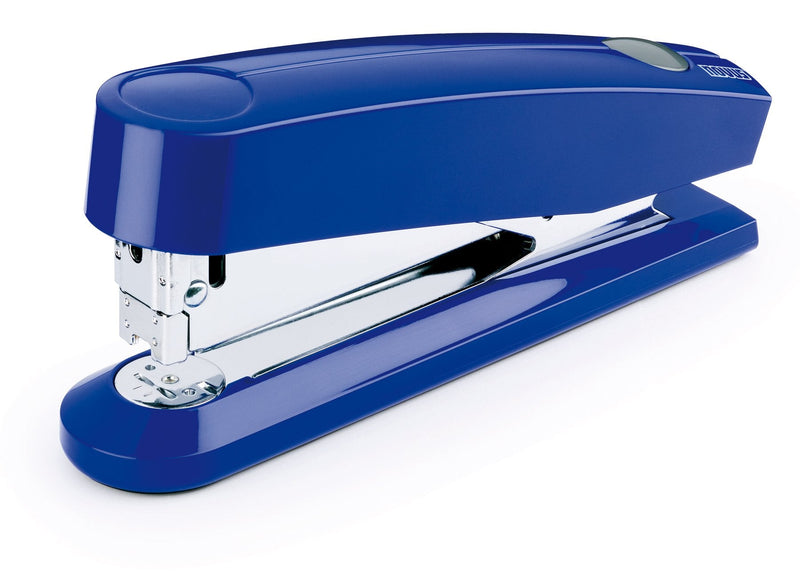 Novus B 7A comfort stapler (30 sheets stapling capacity, automatic function, incl. 200 staples) glossy blue - PawsPlanet Australia