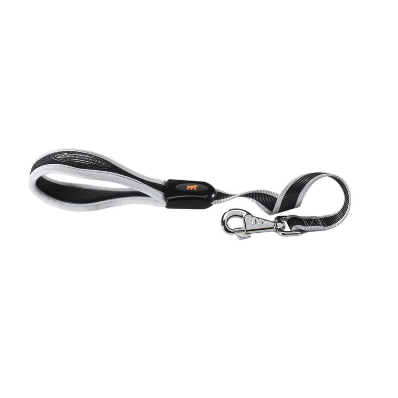 Ferplast 75458921 dog leash, ergo handle with padding, Ergocomfort GM25/55, width: 25 mm, L: 55 cm, gray one size - PawsPlanet Australia