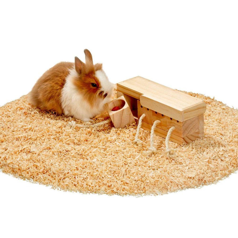 Karlie Rody Brain Train Cube, 4 blocks L: 21.5 cm W: 8.5 cm H: 7.5 cm natural 4 blocks (pack of 1) - PawsPlanet Australia