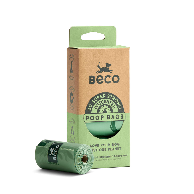 Beco - 4 x 15 bags - 1 piece 60 bags - PawsPlanet Australia