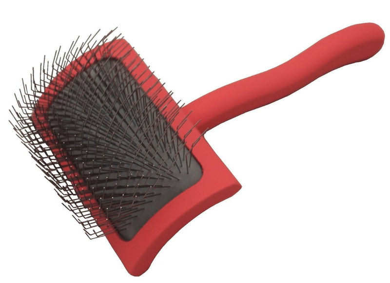 Chris Christensen Big G Coral Slicker Brush, Grooming Like A Pro, Fluff Detangling Style, Saves Time & Energy, Medium, for Pets, Perfect for Medium Dogs & Cats - PawsPlanet Australia