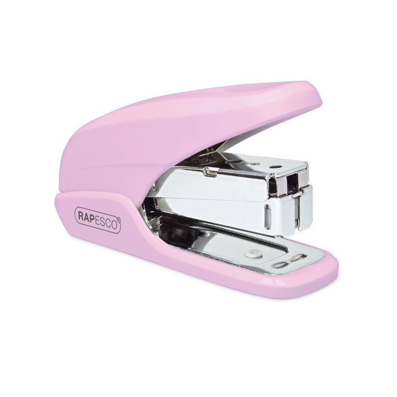 Rapesco 1337 X5-Mini Less Effort Stapler, 20 Sheets Stapling Capacity, Pink - PawsPlanet Australia