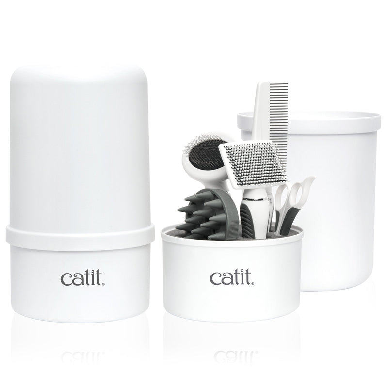Catit brush set for short-haired cats, brushes for short-haired cats - PawsPlanet Australia