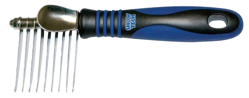 Show Tech detangler with 9 blades approx. 5cm long - PawsPlanet Australia