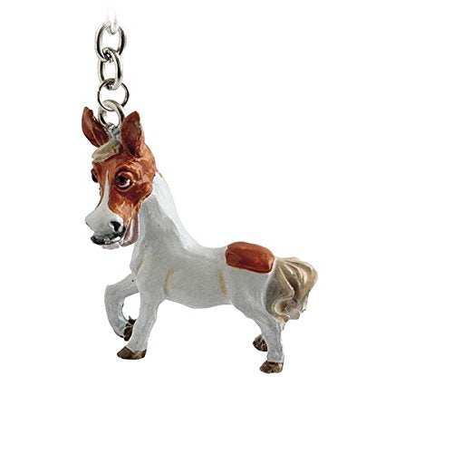 Arora Little Paws 3756 Pony Keyring, Multi-Colour, One Size - PawsPlanet Australia