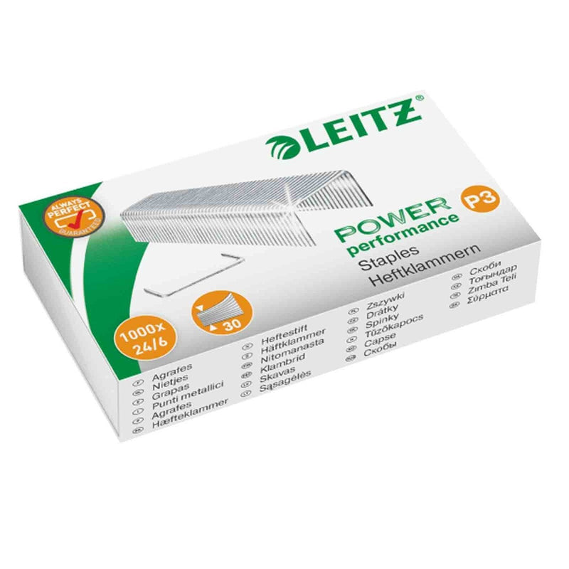 Leitz 55700000 staple (24/6 mm) 3000 pieces 3 24/6mm - PawsPlanet Australia