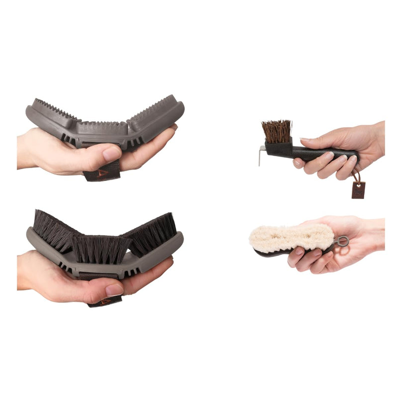 Animalon Starter Set Horse Grooming Brush Set | Basic equipment for grooming | Grooming set for horses | Horse grooming supplies | Care for horses - PawsPlanet Australia