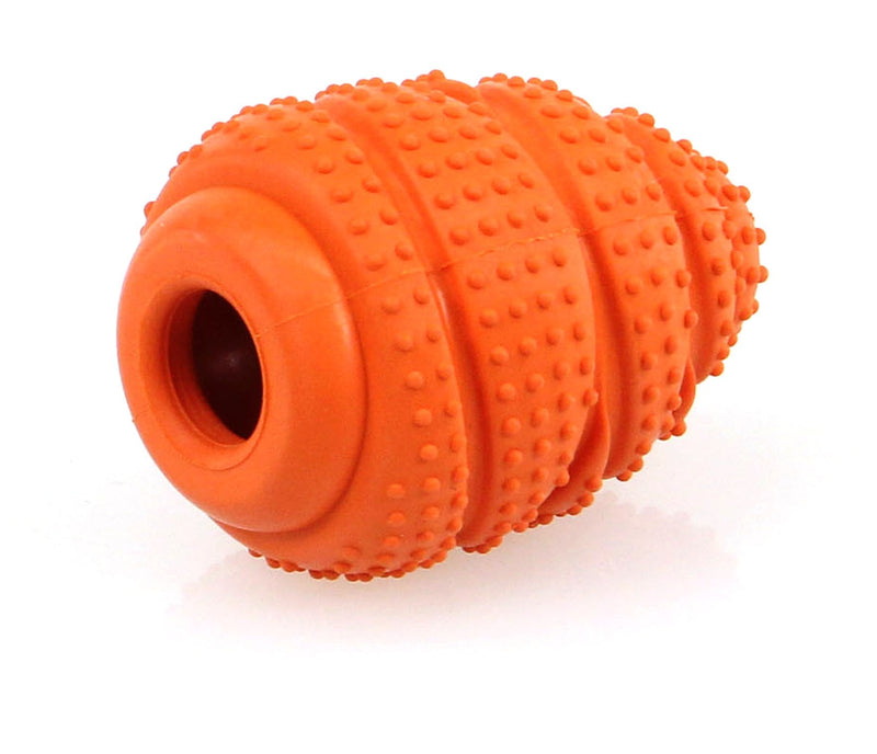 SwissPet dog toy, chew toy made of natural rubber, for large & small dogs - toy made of natural rubber (orange, L) orange - PawsPlanet Australia