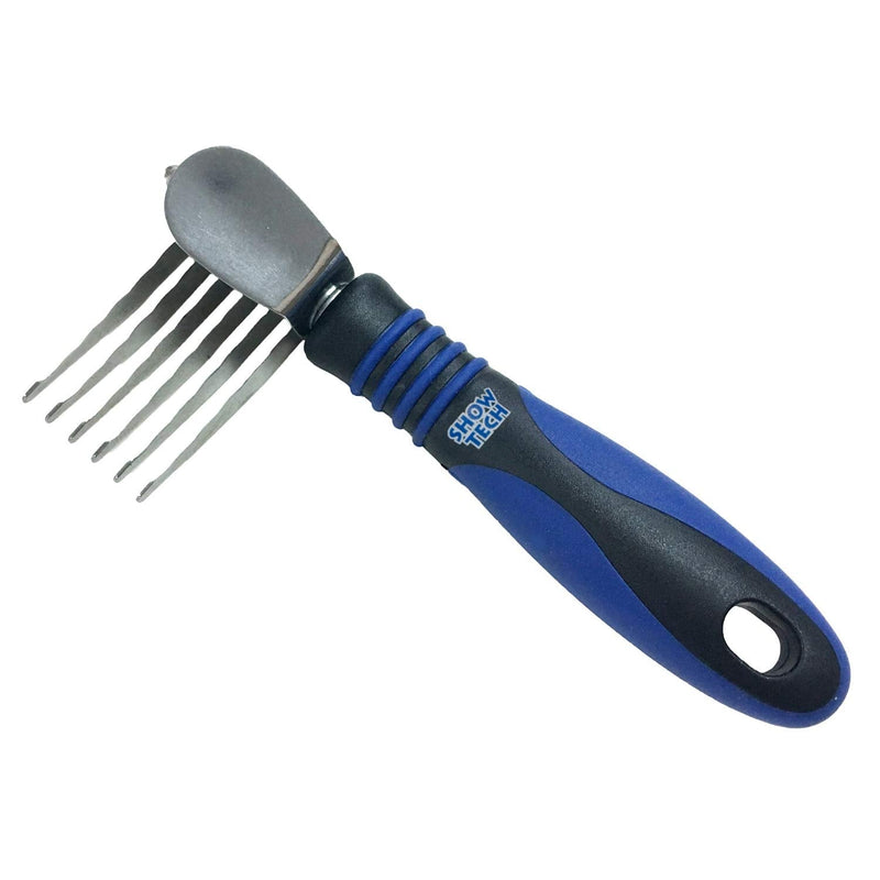 Show Tech detangler with 6 blades approx. 3cm long - PawsPlanet Australia